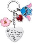 Stitch Gifts Cute Keychains Ohana M