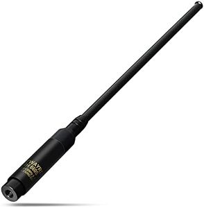 TWAYRDIO Dual Band VHF UHF Ham Radio Telescopic Antenna SMA Male 42'' Retractable Long Antenna for Walkie Talkie YAESU/Vertex VX-3R VX-132 WOUNXUN KG-UV8D TYT