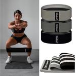 it's Smart Fabric Resistance Sculpting Bands Set of 3 Bands - Light, Medium and Heavy. Non-Slip for Glutes, Abs, Hips and Legs. Mens and Womens for Yoga, Pilates, Gym and Home.