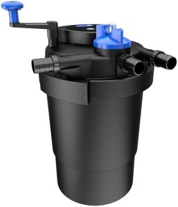 Three seconds 1840GPH Bio Pressure Pond Filter with 13W Cleaning Light