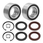 UOIENRT Front wheel bearings and seals, Replacement for Honda Rancher 350 TRX350 FE/FM Rancher 420 TRX420 Rancher 400 TRX400 FGA/FA 2000-2014, Replces 91051-HC5-003 91209-HN2-003