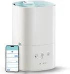 MIKO Ultrasonic Humidifiers for Bedroom Baby - Water Filter, Wifi App controlled, Auto Mode, No Leak Design, Sleep Mode, Built-in Timer, Humidifier for Babies & Home