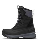 THE NORTH FACE Women's Chilkat V 400 Waterproof Snow Boot | 400g of Premium Insulation, TNF Black/Vanadis Grey, 7
