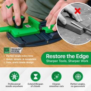 G Sharp Edge Chisel Sharpener – Precision Tool Sharpening Guide