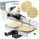 Pizzelle Maker - Polished Electric 