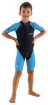 SEAC Dolphin, Shorty Wetsuit for Kids in a 1,5mm Neoprene and Lycra for Swimming, Snorkelling and Playing in the Water