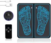 Beyn Health Expert Electronic Stimulator - Feet Massager Mat for Pain Plantar Relief,Muscle Relaxation, Portable & Rechargeable Foot Stimulator with 8 Modes &19 Levels with Remote Control-6
