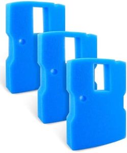 Wujexuhe 3 Pcs Sponge Filter Pads Replacement Fit for Sunsun 660 GPH Fountain Pump All in One Pond Models CUF-6000 Fit for VIVOHOME 530/660 GPH Pond Filter Pump Fountain Kits