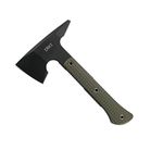 Columbia River Knife & Tool CRKT Jenny Wren Compact Axe for Outdoors and Camping, Spiked Head, 3 Edged Sides, Powder Coat Finished SK5 Carbon Steel 2726