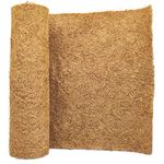 SUNYAY 15x80 inch Natural Coco Liner Roll Coconut Coir Liner Sheets Coco Mat for Planter Window Box Flower Basket Garden Decoration Animal Pet Pad Liner