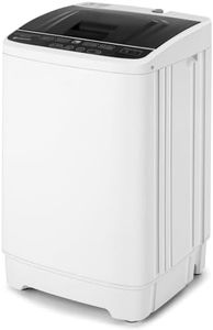 Fully Automatic Washing Machine 2 IN 1 with Drain Pump, 3.5 KG Washer & Spin Dryer For Dorms Apartments College Rooms Camping(8 Program, 6 Water Levels)[Energy Class A+]