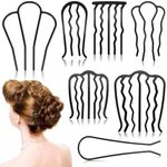 Ouligay 7Pcs Hair Combs Slides for Women Hair Fork Clip French Twist Hair Pin Vintage Hair Accessories for Women Girls