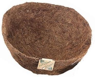 Round Coco Fiber Hanging Planter Liner [Set of 5]
