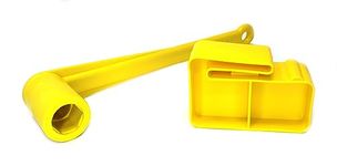 JSP Manufacturing Marine Boat Prop 1-1/16" Propeller Wrench & Prop Stop Block Kit (Yellow)