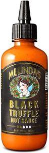 Melinda’s Black Truffle Hot Sauce - Gourmet Truffle Hot Sauce Made with Fresh Ingredients, Italian Black Truffles, Cayenne Peppers, Garlic & Colombian Honey - Keto, No Sugar, No Carbs -12 oz, 1 Pack