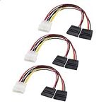 Cable Matters 3-Pack 4 Pin Molex to