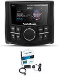 Rockford Fosgate PMX-3 Compact Digital Media Receiver with 2.7" Display Bundled with SiriusXM SXV300V1