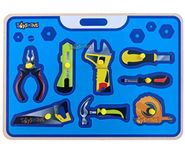 Toyshine Wooden Puzzles Pick and Fix Game Toy for 2-3 Year, Tool Set