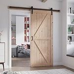 FREDBECK 36in x 84in Wood Barn Door