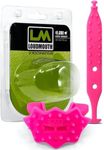 Loudmouth Football Mouth Guard - 3D SpikeSurge Football Mouthpiece with Strap, Fits Adult & Youth, Mouth Guard Football Accessories (Fluorescent Pink)