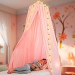 Bollepo Bed Canopy with Lights, Pin