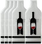 LIVEBAY 5 Pack Reusable Wine Bag fo