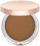Emani Mineral Pressed Powder, Full Coverage Compact Foundation with Matte Finish, Long-Lasting Face Makeup Suitable for All Skin Types (1008 Deep G20 (Warm Ebony))