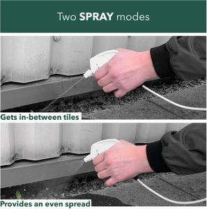 Spear & Jackson Moss Killer 2 x 5L – Fast Acting, Long Hose Trigger, Multi-Pack for Paths & Patios