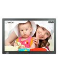 Miracle Digital 17" HD Digital Photo Frame with 1280x800 Display, 8GB Storage, 2GB RAM, Slideshow, Video & Music Playback, Calendar, SD/USB/Mini HDMI Support
