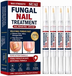 Nail Repair Pen with 25% Undecylenic Acid for Damaged Nails, 4 Pack