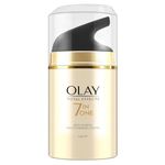 Olay Total Effects Night Cream |with Vitamin C, B5, Niacinamide, Green Tea |Fights 7 signs of ageing every night for glowing, hydrated and younger looking skin |Suitable for Normal, Dry, Oily & Combination skin |50 gm