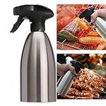 Water Spray Bottle Stainless Steel 500ml, FantasyDay Food Grade Olive Oil Sprayer Grill Oil Dispenser - Leak Proof Design - for Salad, Home BBQ Frying, Roasting, Air Fryer or Kitchen Baking