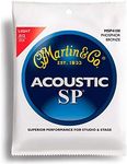 New Martin MSP4100 SP Studio Performance 92/8 Phosphor Bronze Acoustic Guitar Strings, Light