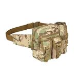 FAMI Tactical Waist Pack Pouch with Water Bottle Pocket Holder Waterproof Molle Fanny Hip Belt Bag-CP