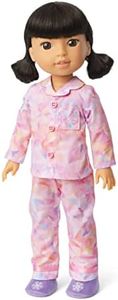 American Girl Corinne Tan Girl of The Year 2022 14.5-inch Doll Gwynn’s Pajamas Outfit with Slippers, for Ages 8+