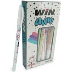 WIN Aww Ball Pens Set | 60 Blue Pens | Gifts for Stylish Girls & Women | Pens for Writing | 0.7 mm Tip | Smooth Writing | Stationery Set for Students | School, Office & Business Use