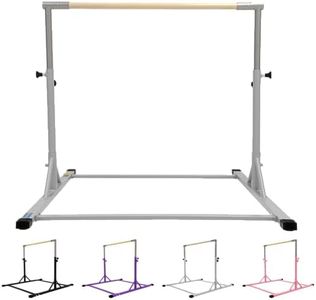 Z Athletic Gymnastics Expandable Kip Bar, Grey