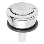 Wirquin Toilet Push Button Dual Flush Water Saving Chrome by SIAMP
