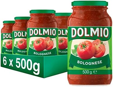 Dolmio Bolognese Tomato Pasta Sauce, 500 Grams (Pack of 6)