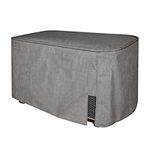 kwmobile Speaker Dust Cover Compatible with Marshall Acton III Wireless/Acton 3 Case - Tearproof Protective Fabric - Grey