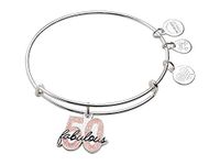 Alex and Ani Celebrate Fabulous 50 Expandable Wire Bangle Pink One Size