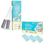 Simple Life 72 Toilet Cleaning Sheets + Pumice Stone Bundle