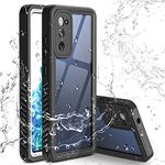 Sturdy Case for Samsung S20 Fe IP68 Waterproof Case,Heavy Duty Waterproof Shockproof Dustproof Full Body Protective Cover Built-in Screen Protector for Samsung Galaxy S20 Fe 5G (Black)