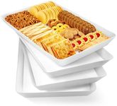 WOWBOX 4 pcs Serving Tray for Enter