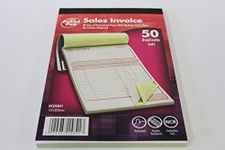 Pukka Pad, NCR Duplicate Sales Invoice Book 137 x 203mm Single