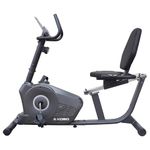 Kobo Magnetic Recumbent Exercise Bike for Fitness with Adjustable Seatmagnetic Resistancehand Pulse and Monitor LCD Display (Imported)