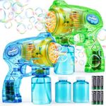 JOYIN 2 Bubble Guns Blaster Kit wit