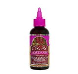 Okay Black Jamaican Castor Oil with Rosemary, 4 Ounce