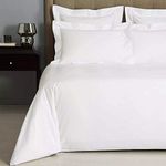 Linens Limited 100% Egyptian Cotton 400 Thread Count Oxford Pillow Cases, White, Pair