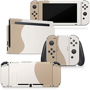 Tacky Design Classic Skin Compatible with Nintendo Switch Skin Wrap Cover, Colorwave Blocking Skin for Nintendo Switch Stickers, Premium Vinyl 3M Full Wrap Decal.